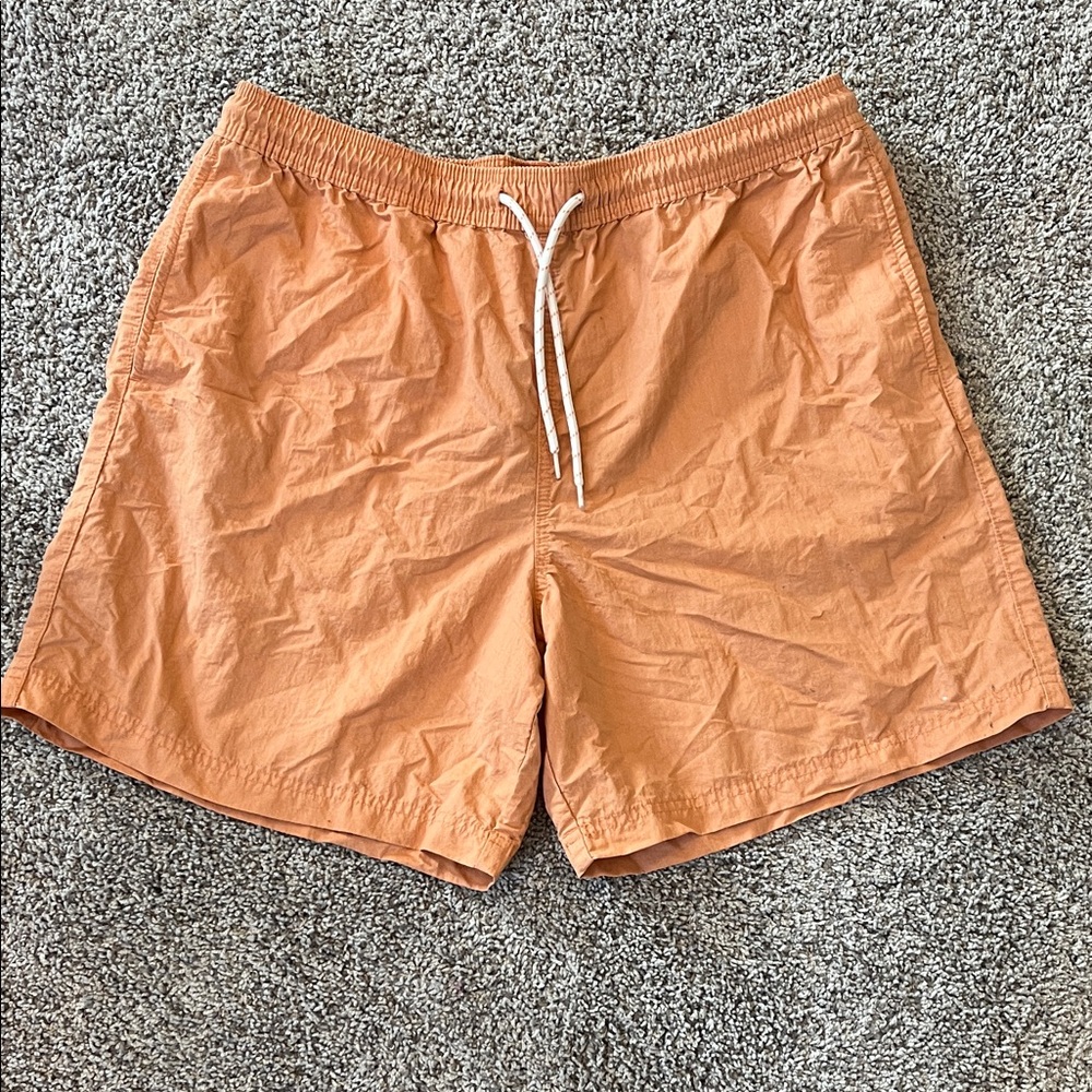 Magellan Outdoors Men's Peach Swim Trunks